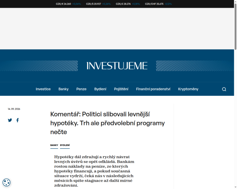 komentar-politici-slibovali-levnejsi-hypoteky-trh-ale-predvolebni-programy-necte