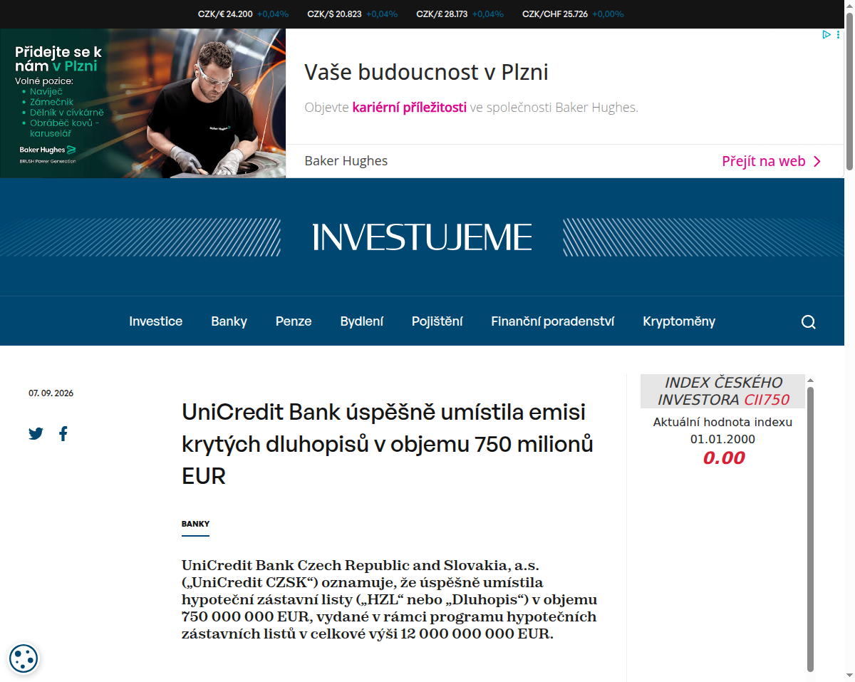 unicredit-bank-uspesne-umistila-emisi-krytych-dluhopisu-v-objemu-750-milionu-eur