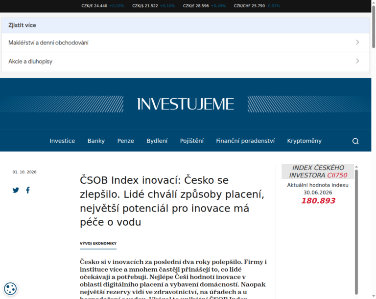csob-index-inovaci-cesko-se-zlepsilo-lide-chvali-zpusoby-placeni-nejvetsi-potencial-pro-inovace-ma-pece-o-vodu