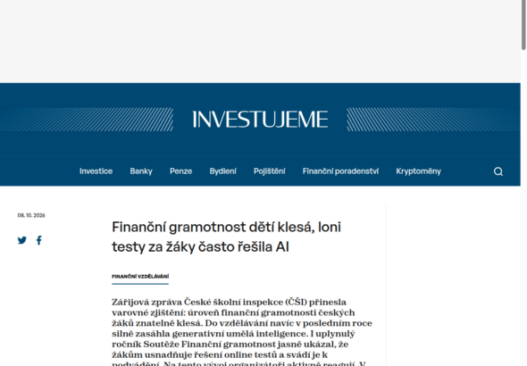 financni-gramotnost-deti-klesa-loni-testy-za-zaky-casto-resila-ai