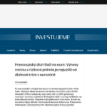 francouzsky-dluh-tlaci-na-euro-vynosy-rostou-a-rizikova-premie-je-nejvyssi-od-dluhove-krize-v-eurozone