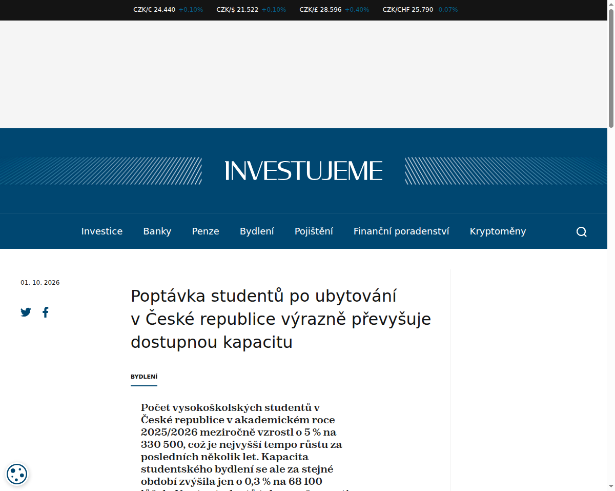 poptavka-studentu-po-ubytovani-v-ceske-republice-vyrazne-prevysuje-dostupnou-kapacitu