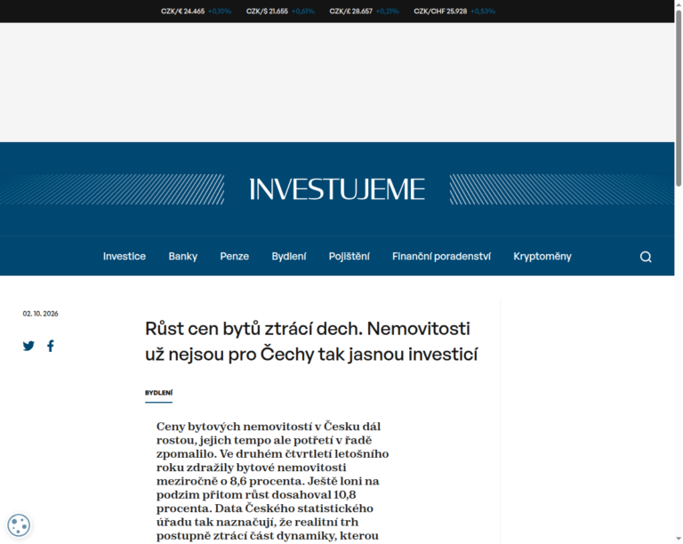 rust-cen-bytu-ztraci-dech-nemovitosti-uz-nejsou-pro-cechy-tak-jasnou-investici